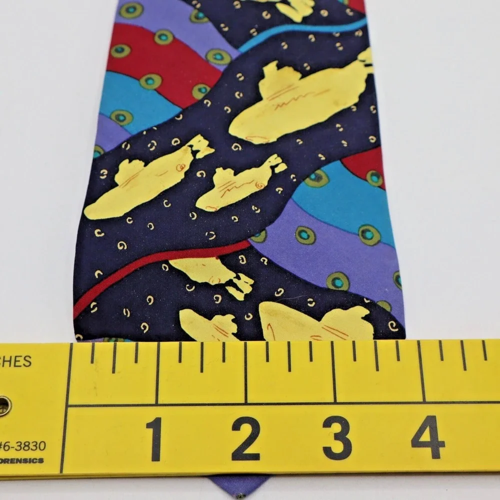 THE BEATLES Yellow Submarine & Drive My Car Neck Ties Set of 2 Novelty 100% Silk